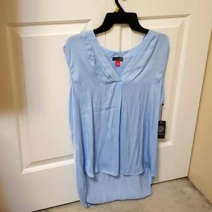 Cornflower blue sleeveless top by Vince Camuto.  Size Large